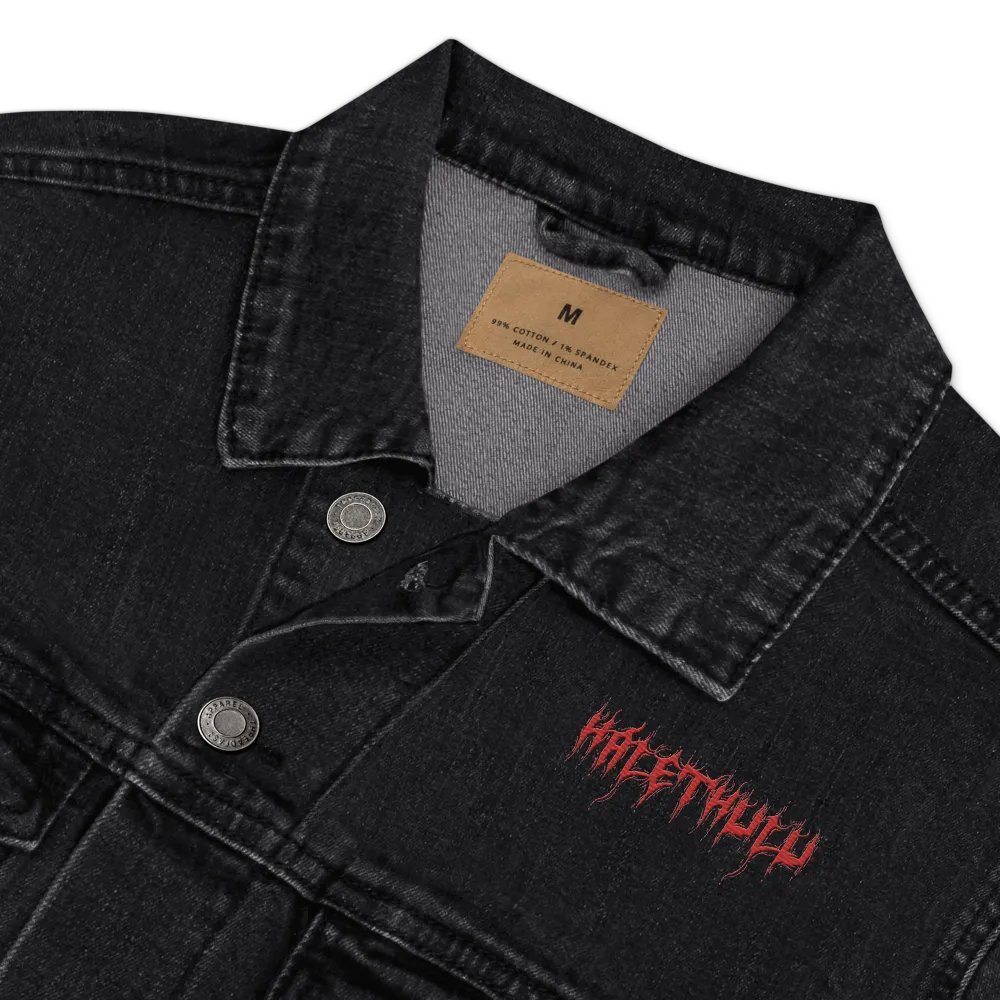 Halethulu Logo Denim Jacket product image (2)