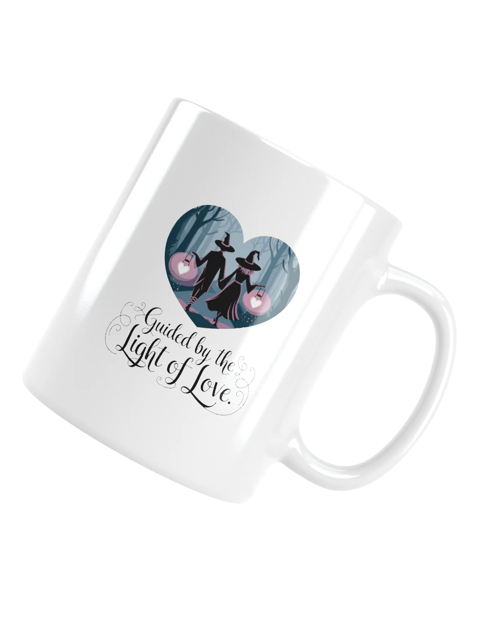 Witch Valentine's Day Gift | Gothic Romance Mug | Witchy Couple Love Gift | Dark Academia product image (5)