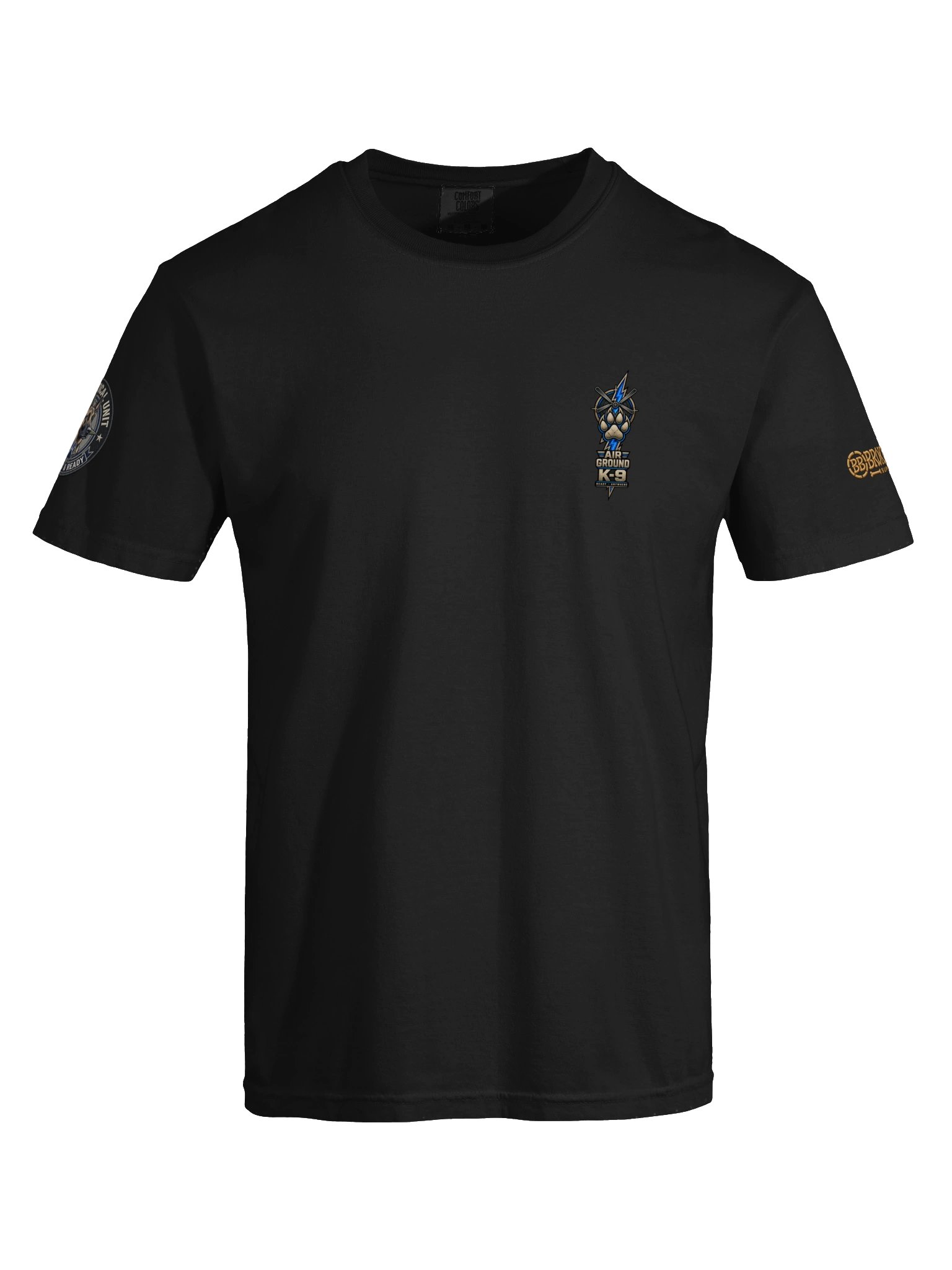 K9 Police Shirt — K-9 Intercept™ Ready Anywhere Tactical Unit Tee | Flat Out Broken™ product image (10)