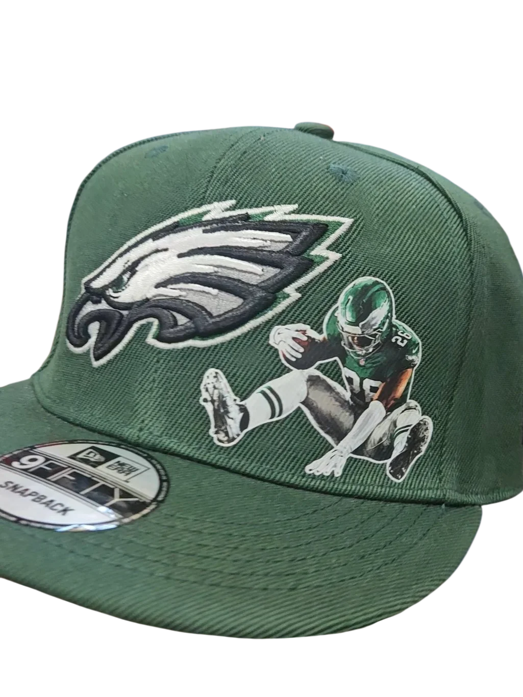 Saquon Barkley Hurdle Custom Eagles Hat product image (1)