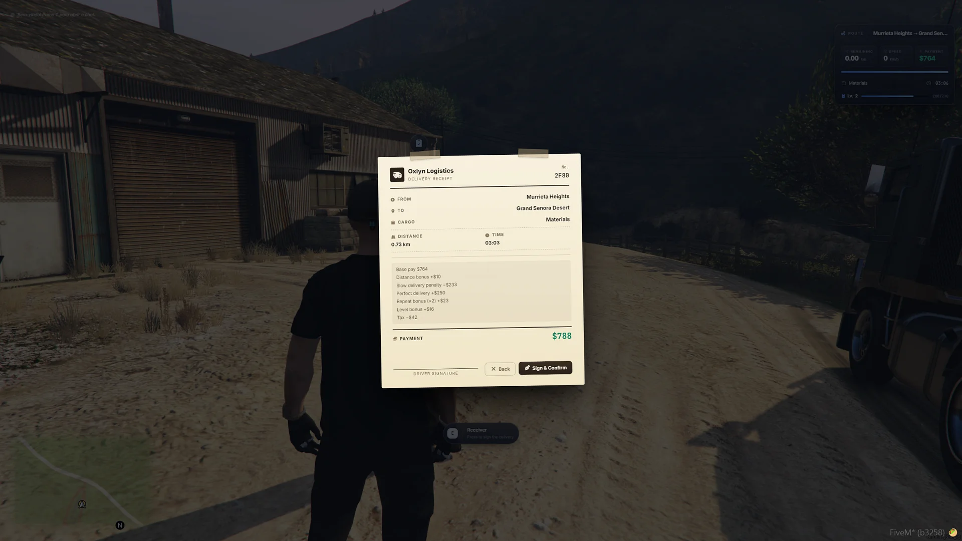 FiveM Trucking Job Script 🚚 Delivery Routes, Trailers & Contract System (ESX/QB/QBox) product image (2)