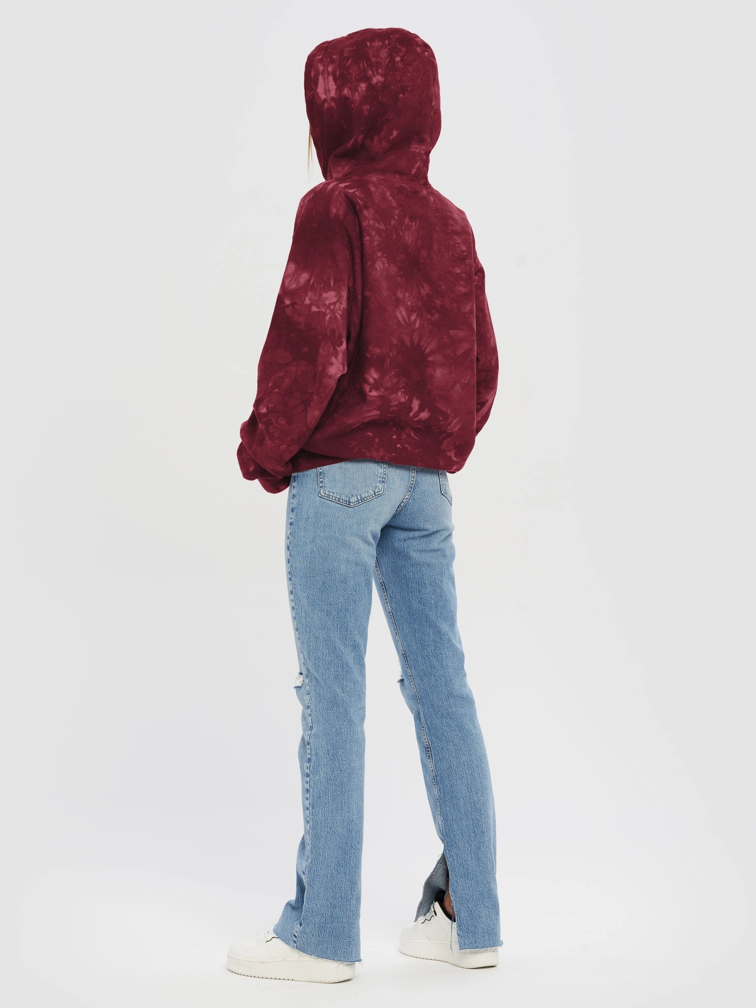 Mika Premium Exclusive Tie-Dye Heavy Weight Fire Hoodie product image (15)