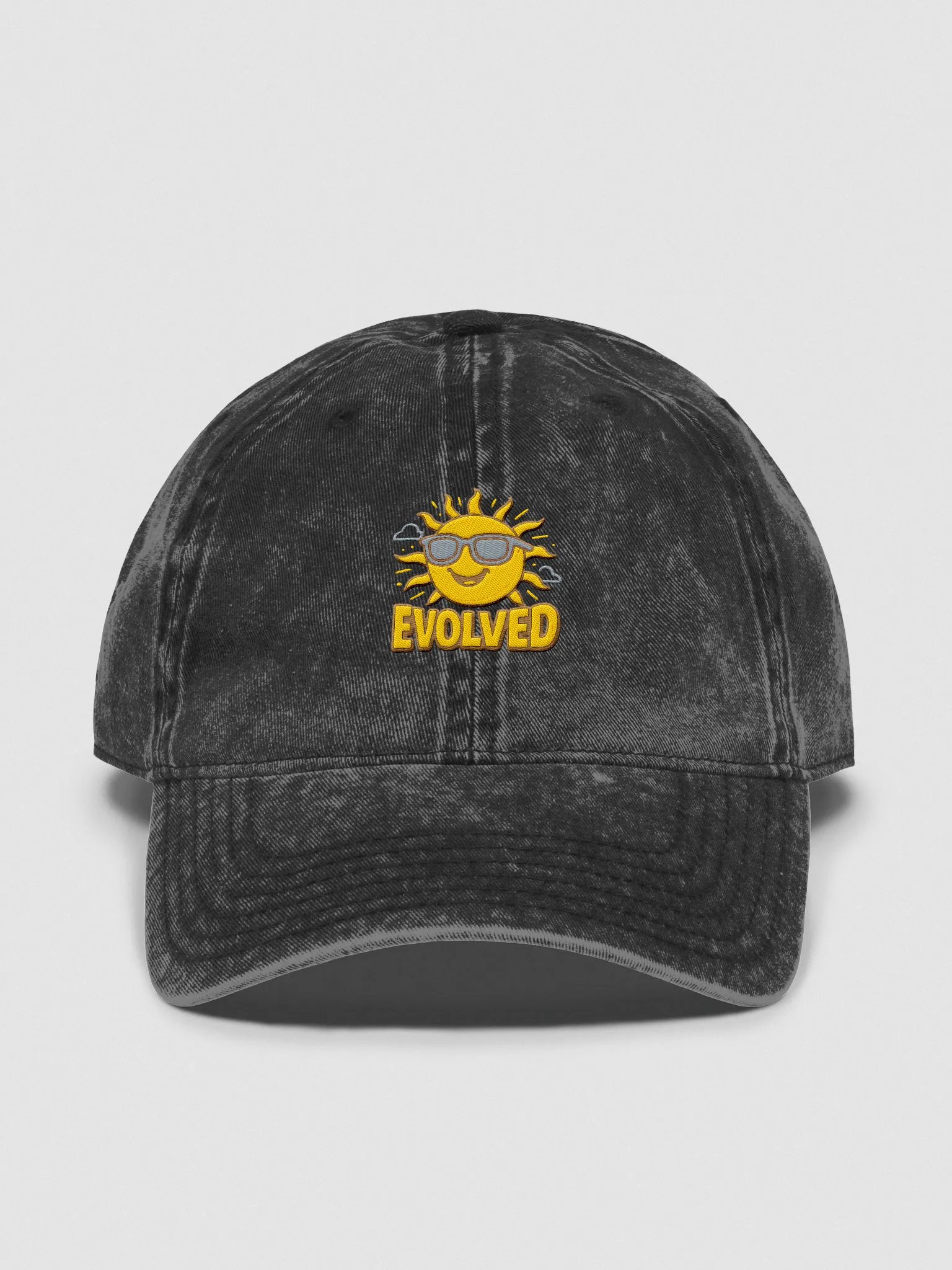 Retro sun Evolved cap product image (1)