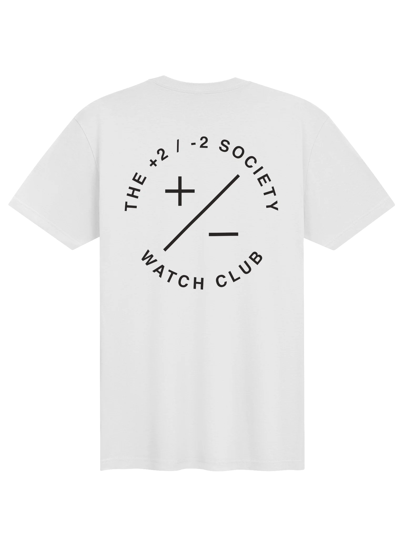 The +2 / -2 Society Club Tee - White product image (2)