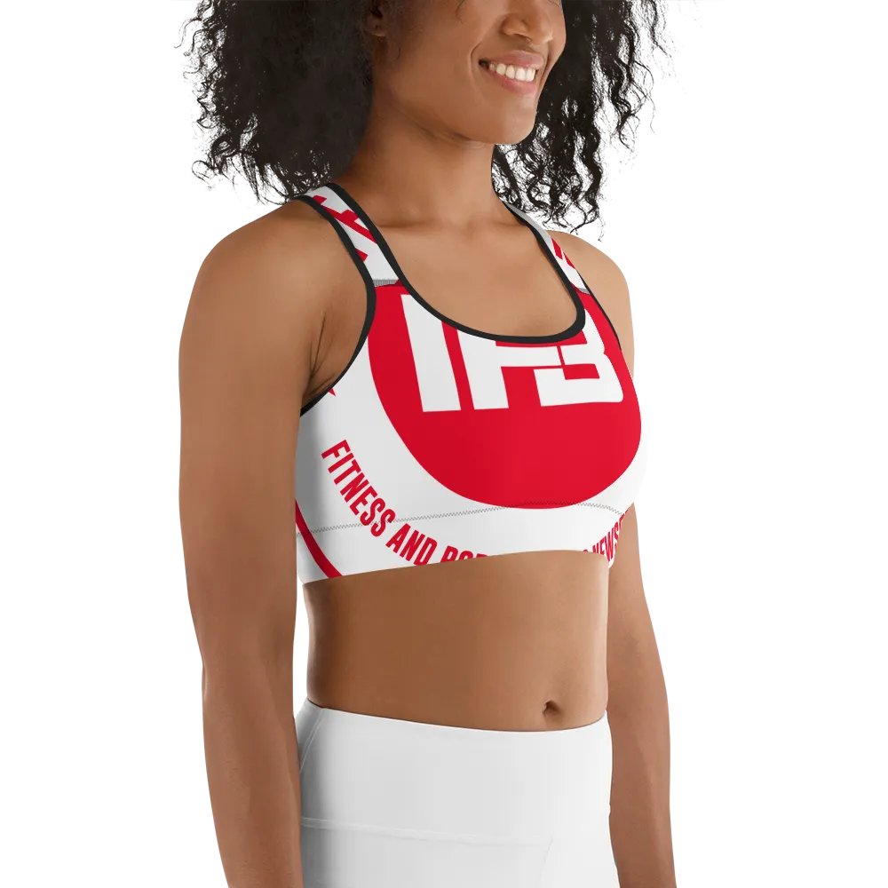 IFBNewsfeed.Org's All-Over Print Sports Bra product image (5)