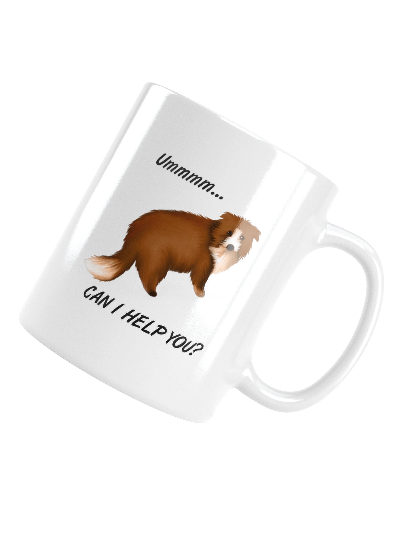 White Glossy Mug product image (18)