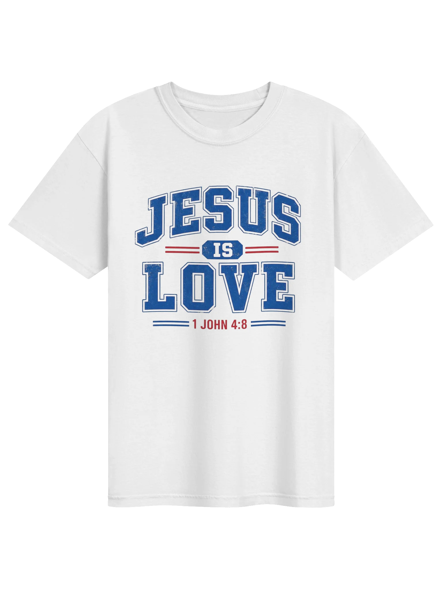 Jesus Is Love x Blue & Red. product image (1)