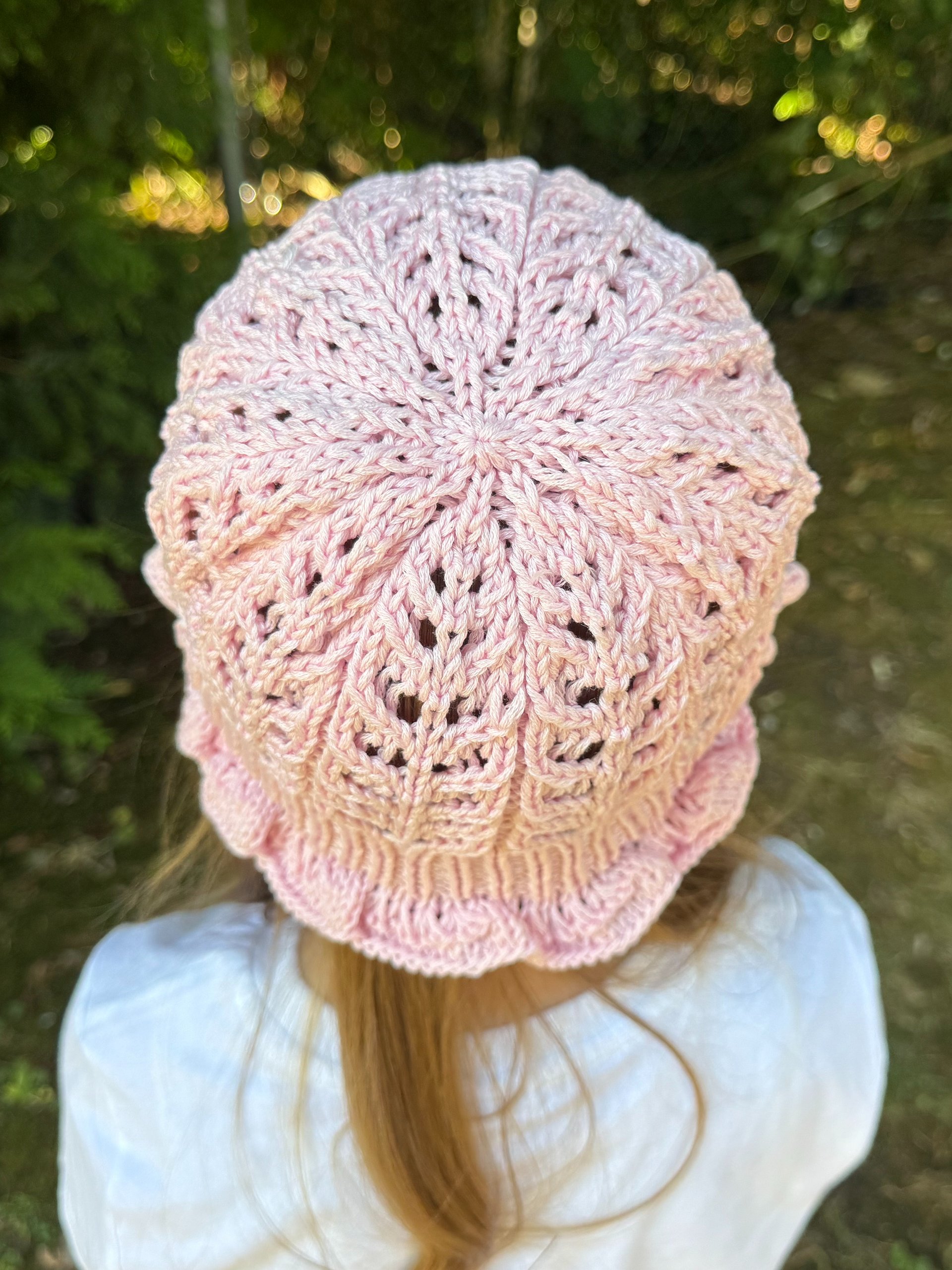 Knit Summer Panama Hat Pattern product image (7)