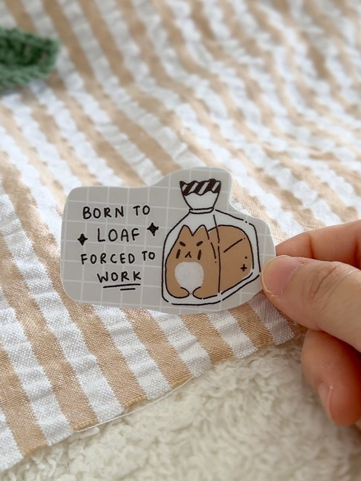 Corporate Loaf Waterproof Stickers product image (1)