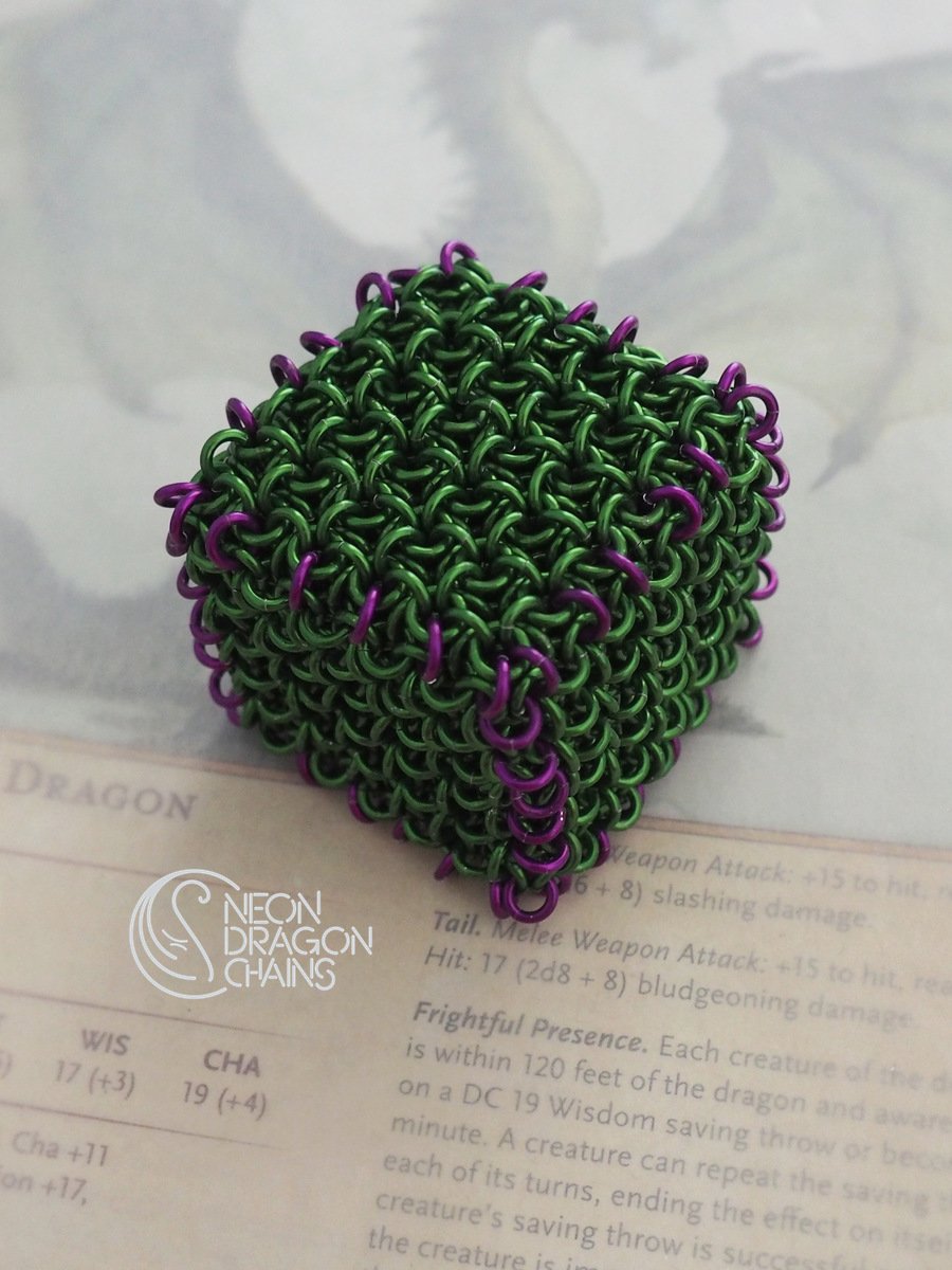 Gelatinous Chainmaille Jelly Cube product image (5)