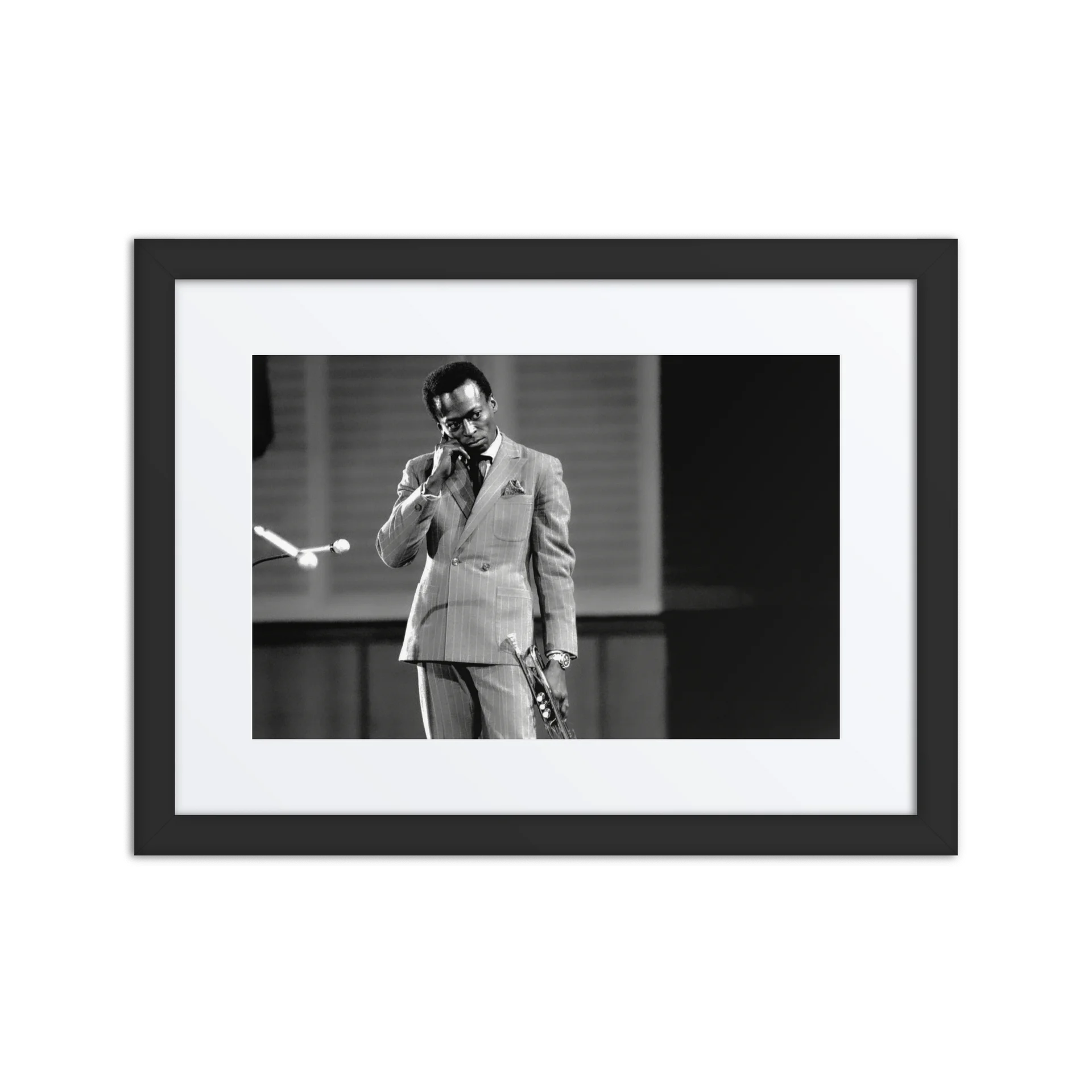 Miles Davis in 1959, framed product image (1)