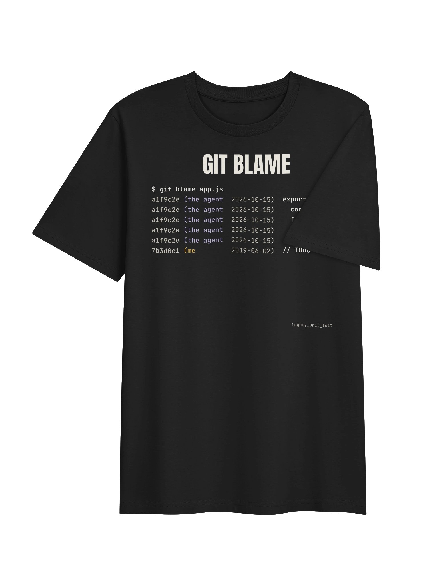 git blame: the agent tee product image (8)