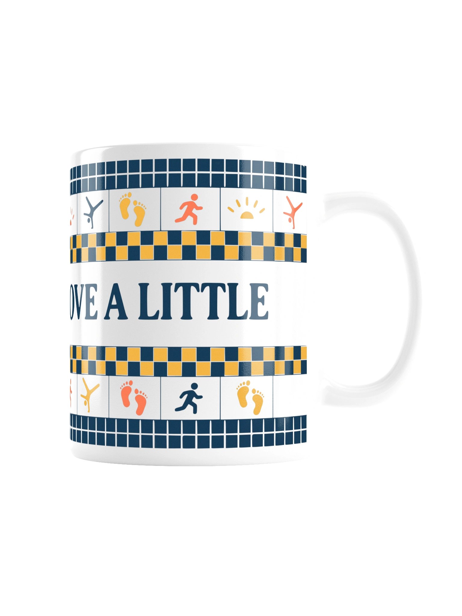 Let’s Move a Little Mug | Tiles product image (3)
