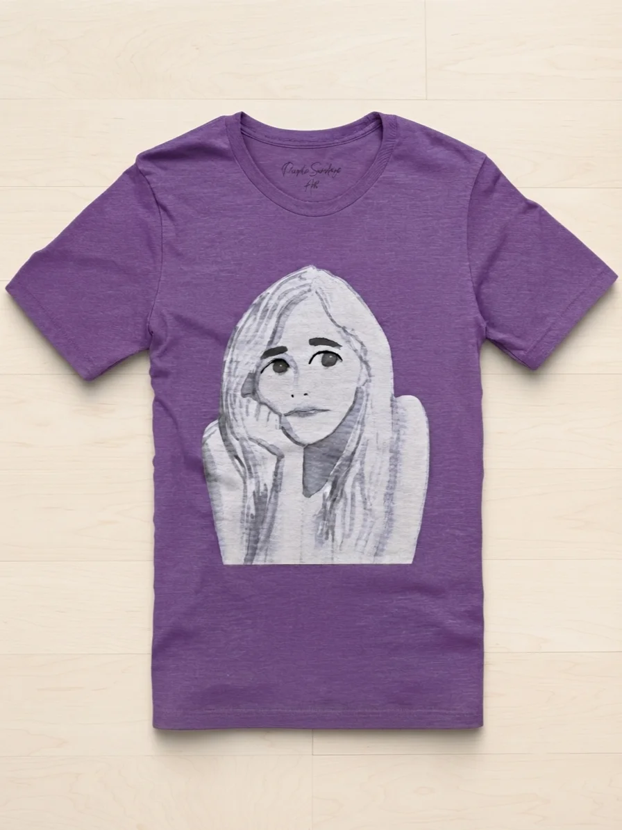 "Wondering Girl" Soft T-Shirt product image (1)