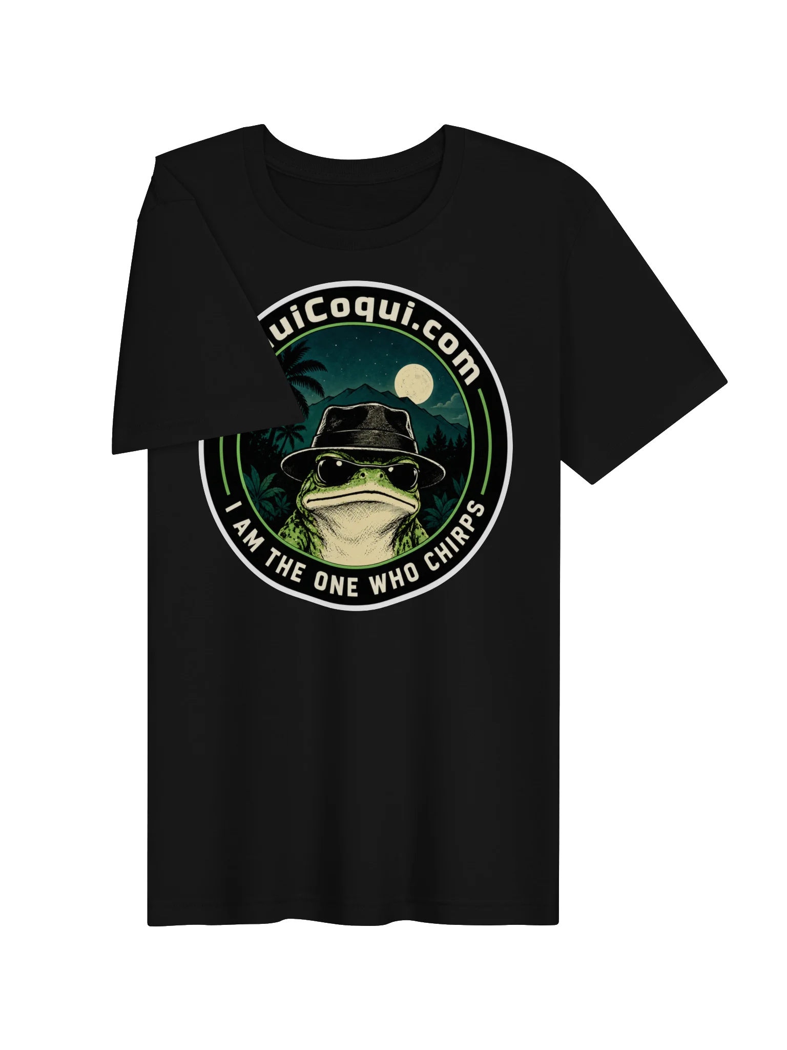 Heisenfrog Tee - I am the one who chirps - Black product image (3)
