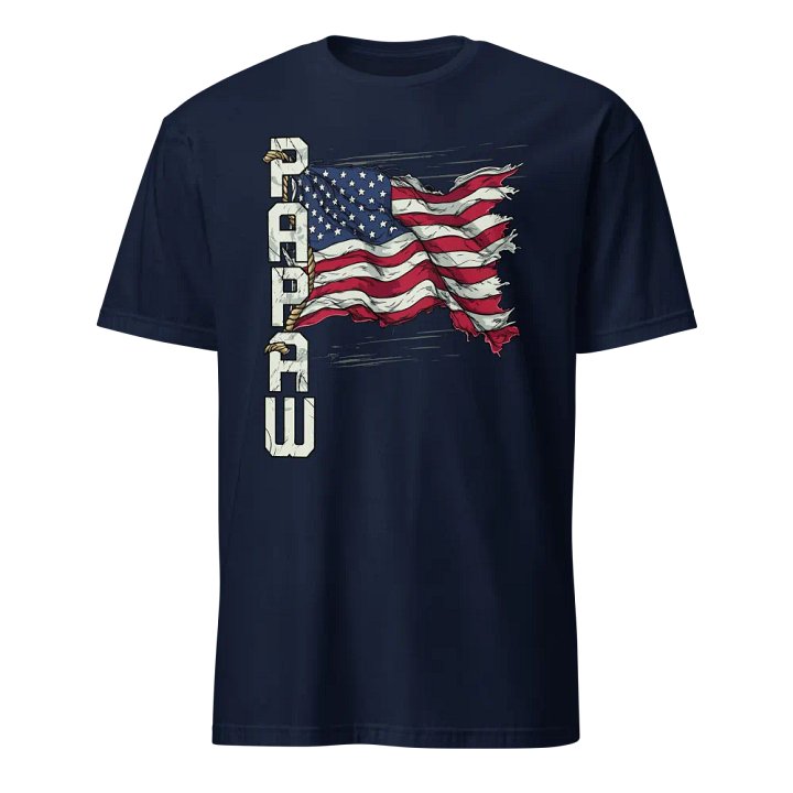 Papaw Torn American Flag product image (11)