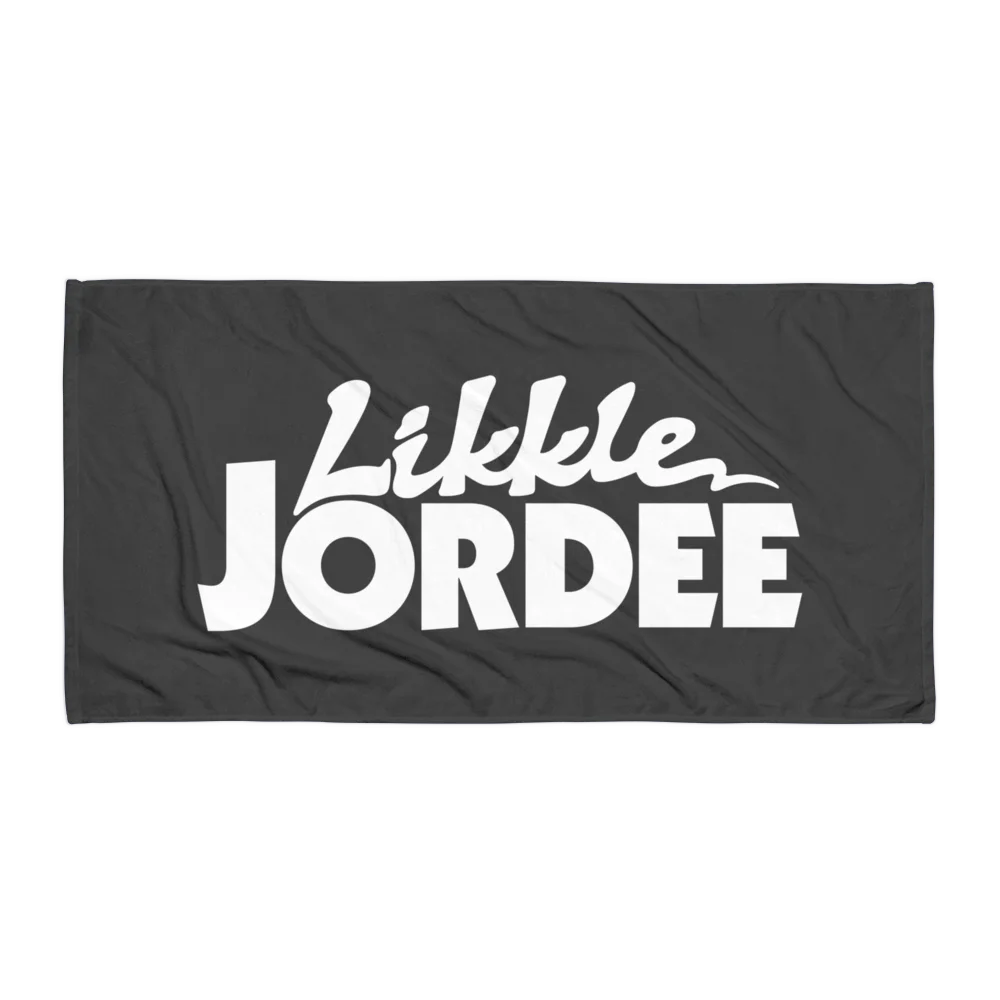 "Core" Beach Towel in Black product image (1)