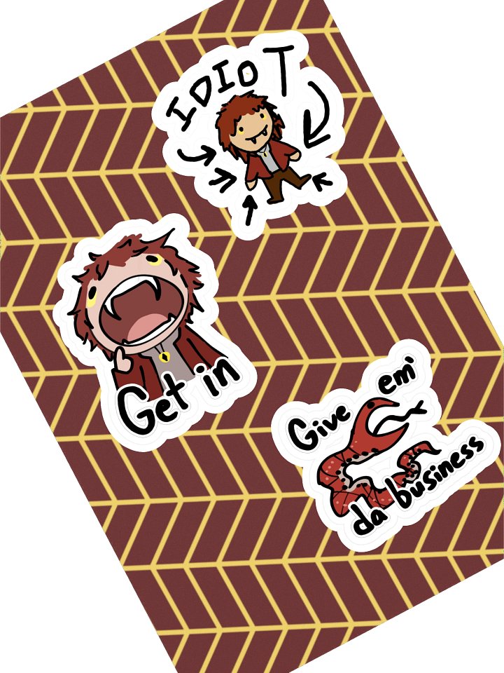 Scribble Sticker Sheet product image (1)