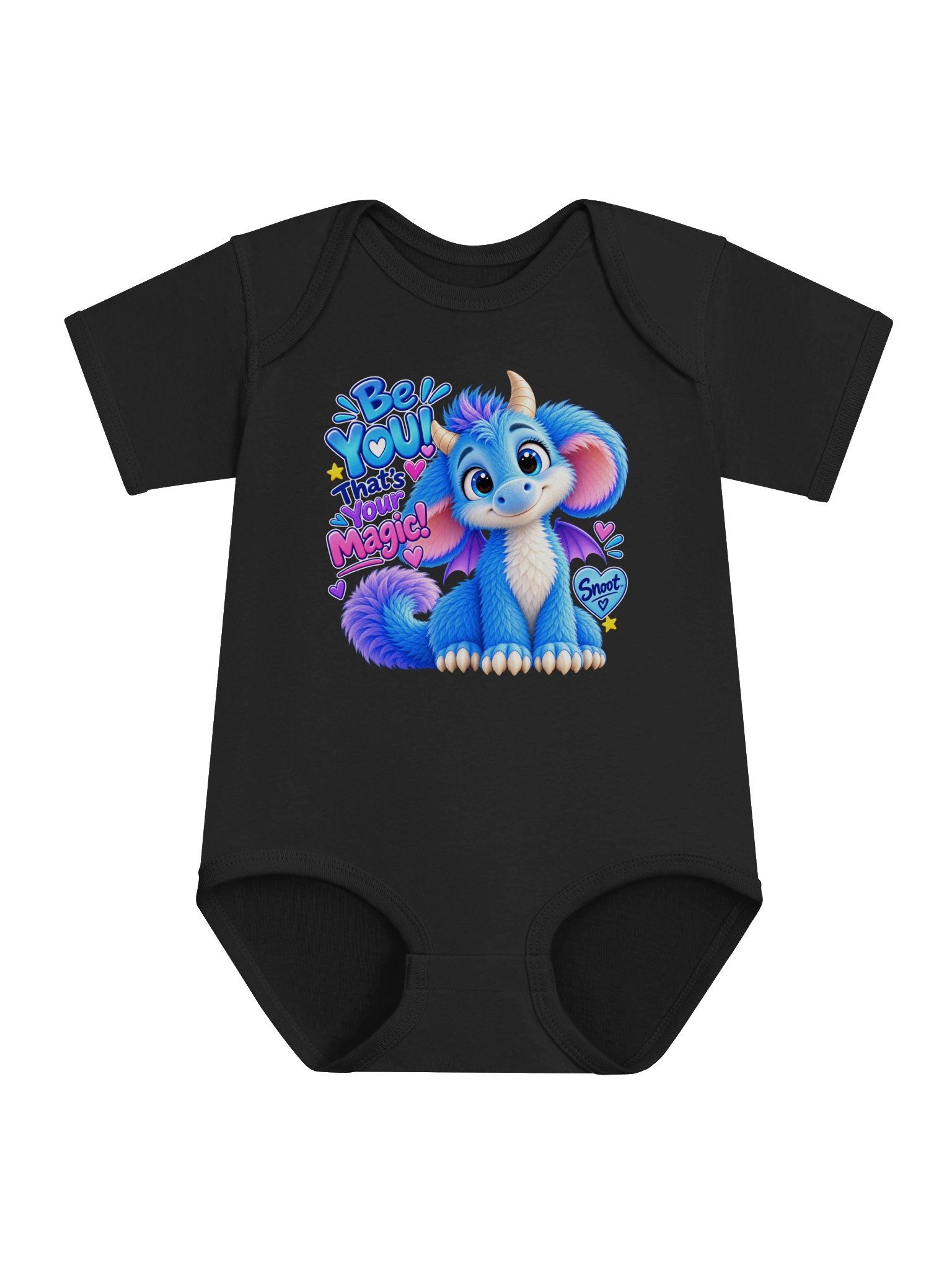 Snoot “Be YOU! That’s Your Magic!” Baby Bodysuit product image (1)