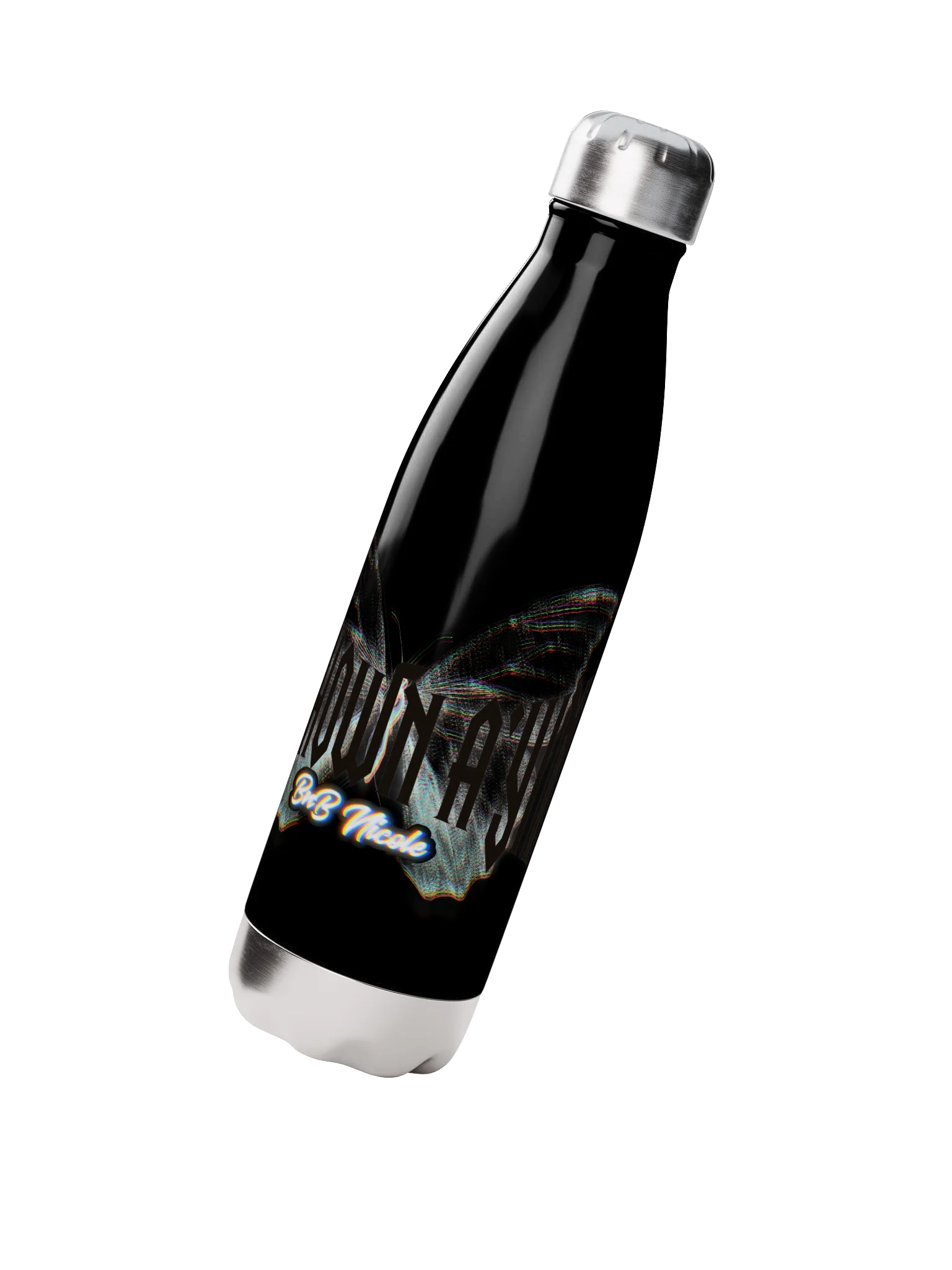Iridescent Butterfly Stainless Steel Water Bottle product image (3)