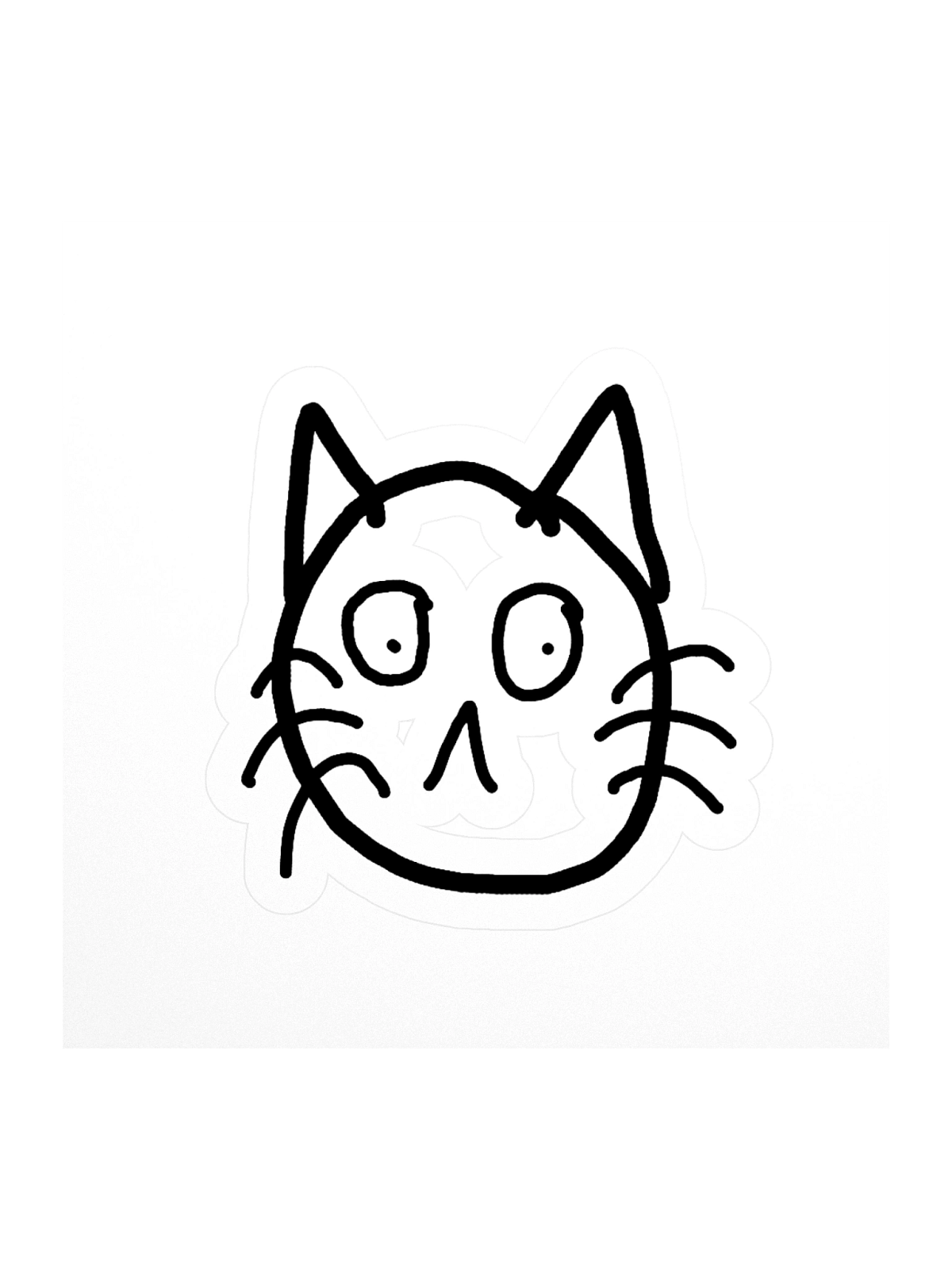 Happy Cat Sticker | Archaea Chasma