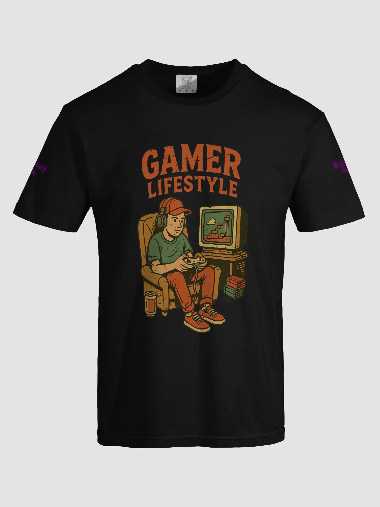 Gamer T-shirt Design product image (21)