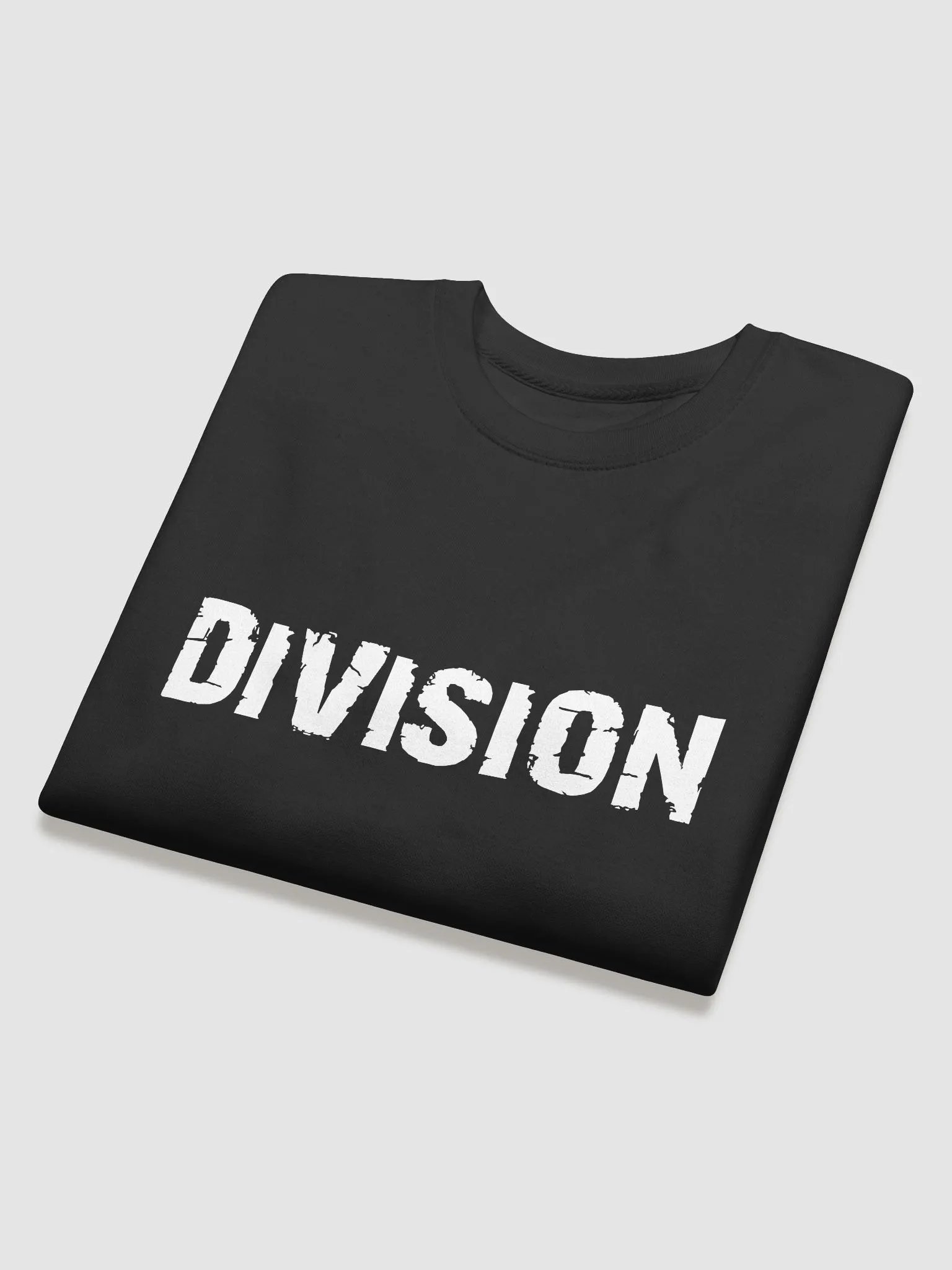Black Crew-Neck Division Hoodie product image (4)
