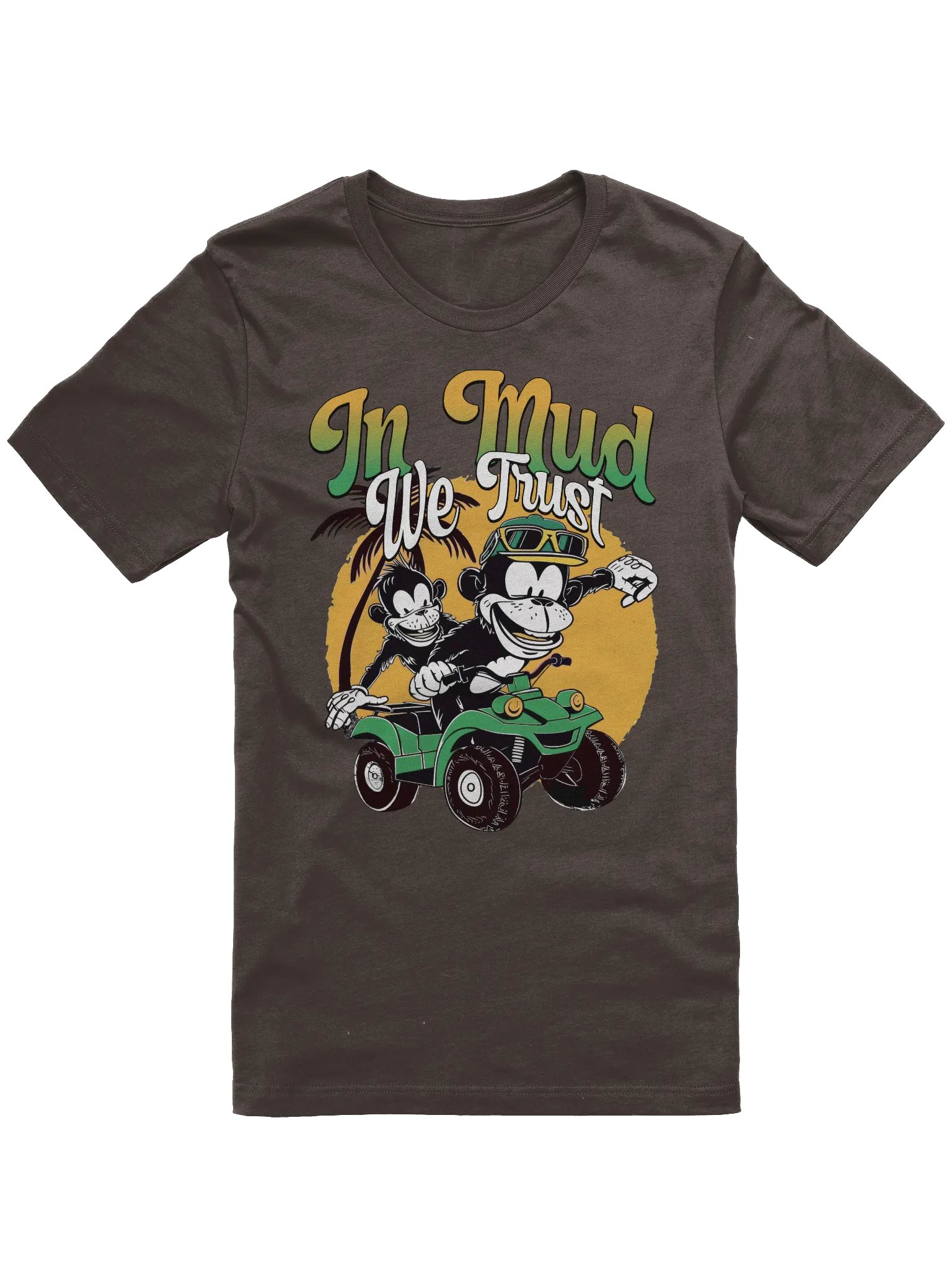 In Mud We Trust - Funny ATV T-shirt product image (1)
