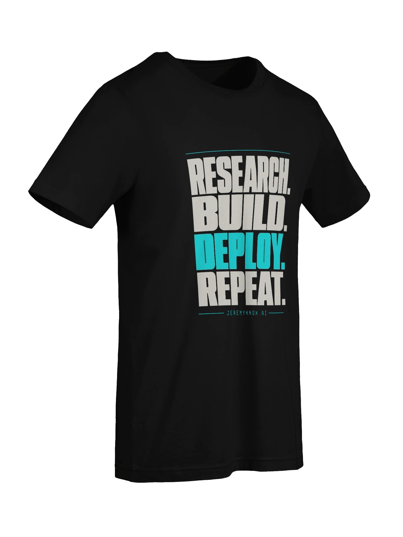 Research. Build. Deploy. Repeat. Tee product image (7)