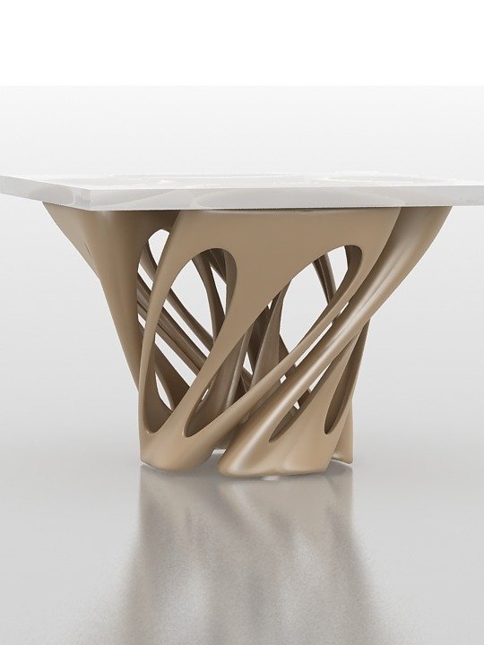 Weaverbird Parametric Furniture Table Design Grasshopper Rhino Files Download product image (2)