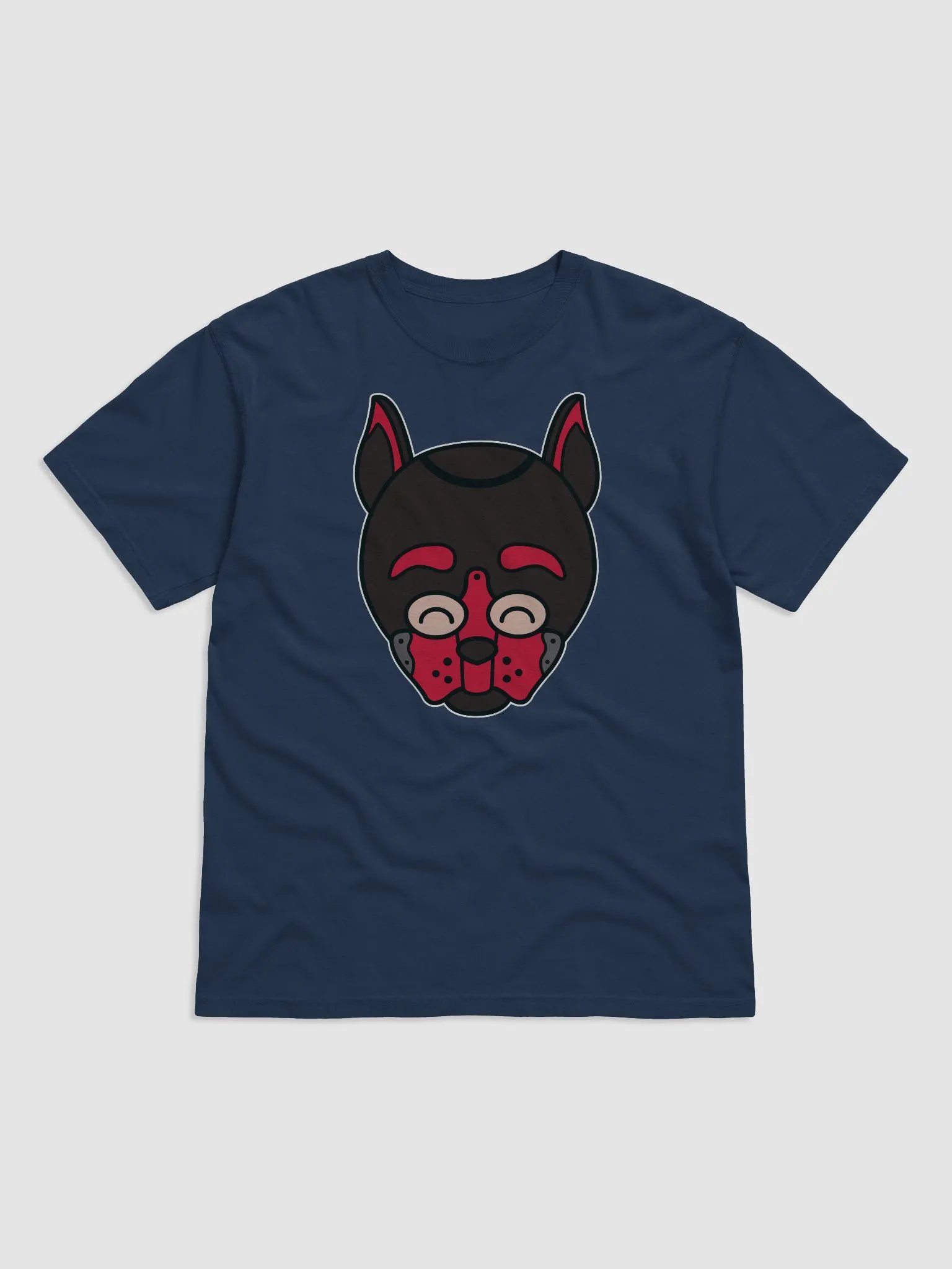 The 'pup hood color splash' T-Shirt - Red product image (57)