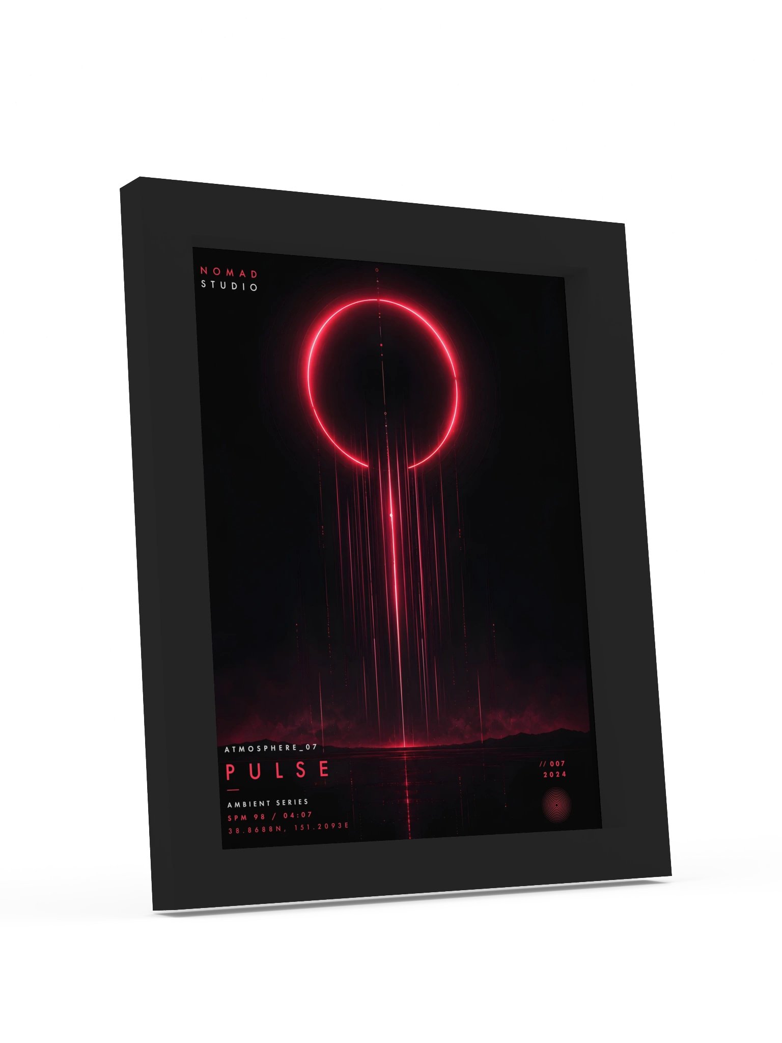 Pulse — Neon Futuristic Wall Art product image (17)