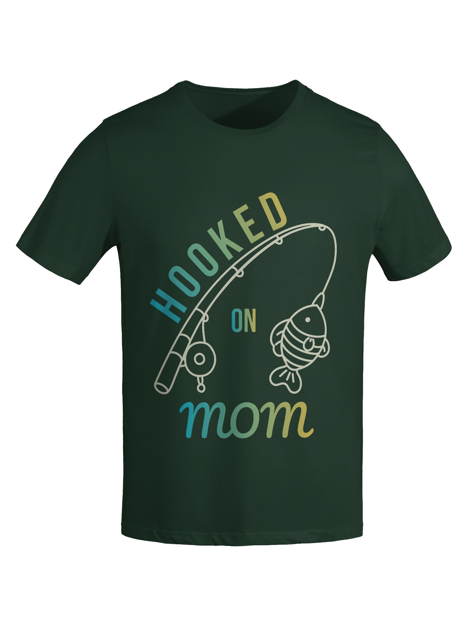 Hooked on Mom Fishing Shirt – Gift for Fishing Moms product image (7)