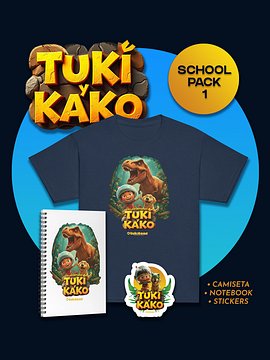 TUKI Y KAKO School Pack