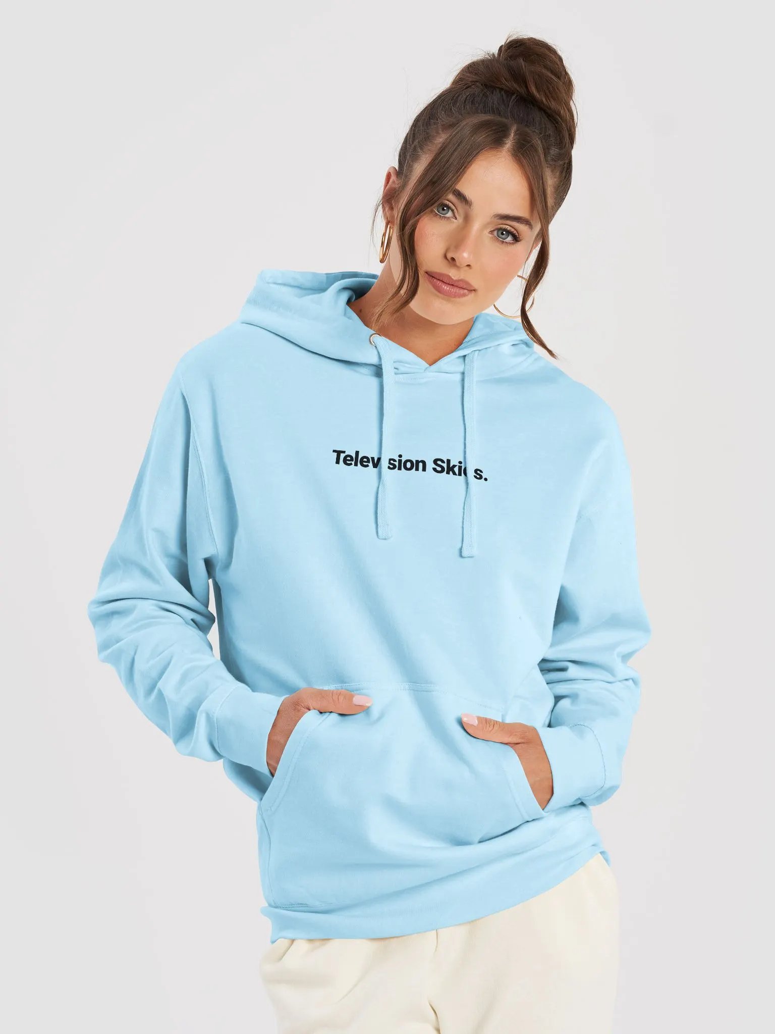 TELEVISION SKIES MINIMALIST HOODIE product image (23)