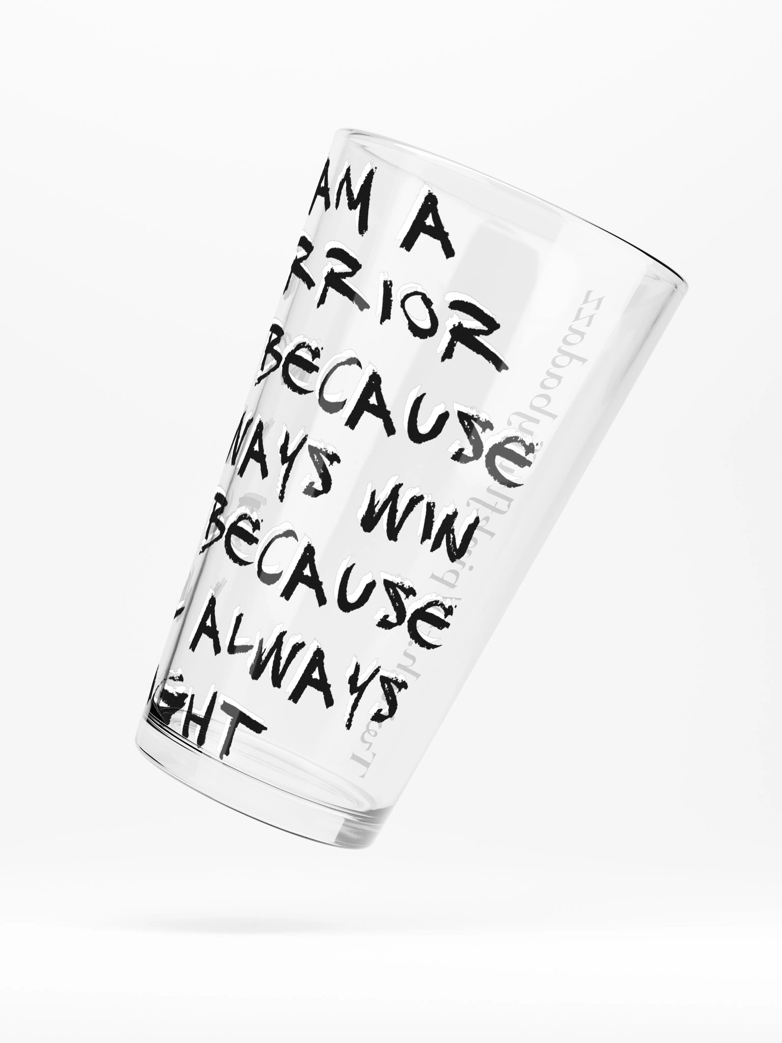 Warrior Pint Glass product image (5)