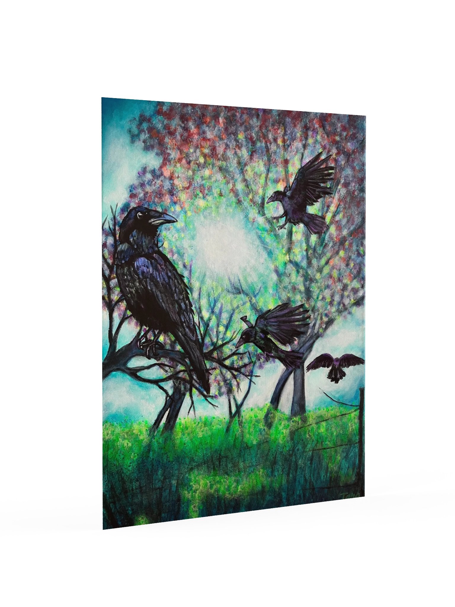 A Most Unkindly Gathering Art Poster product image (3)