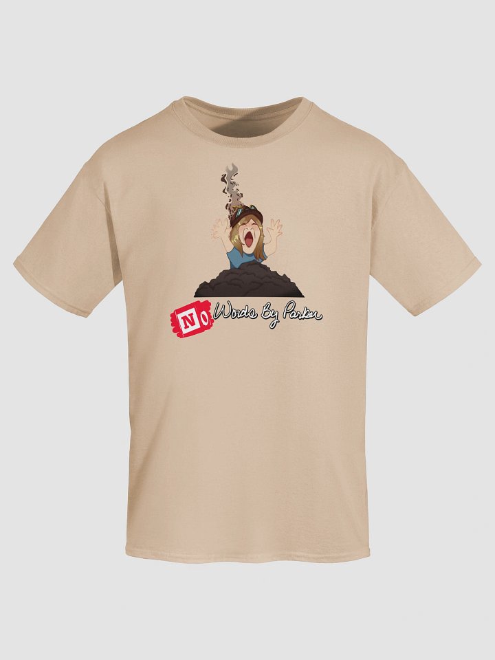 "No Words By Parker" T-shirt (heavyweight) product image (1)
