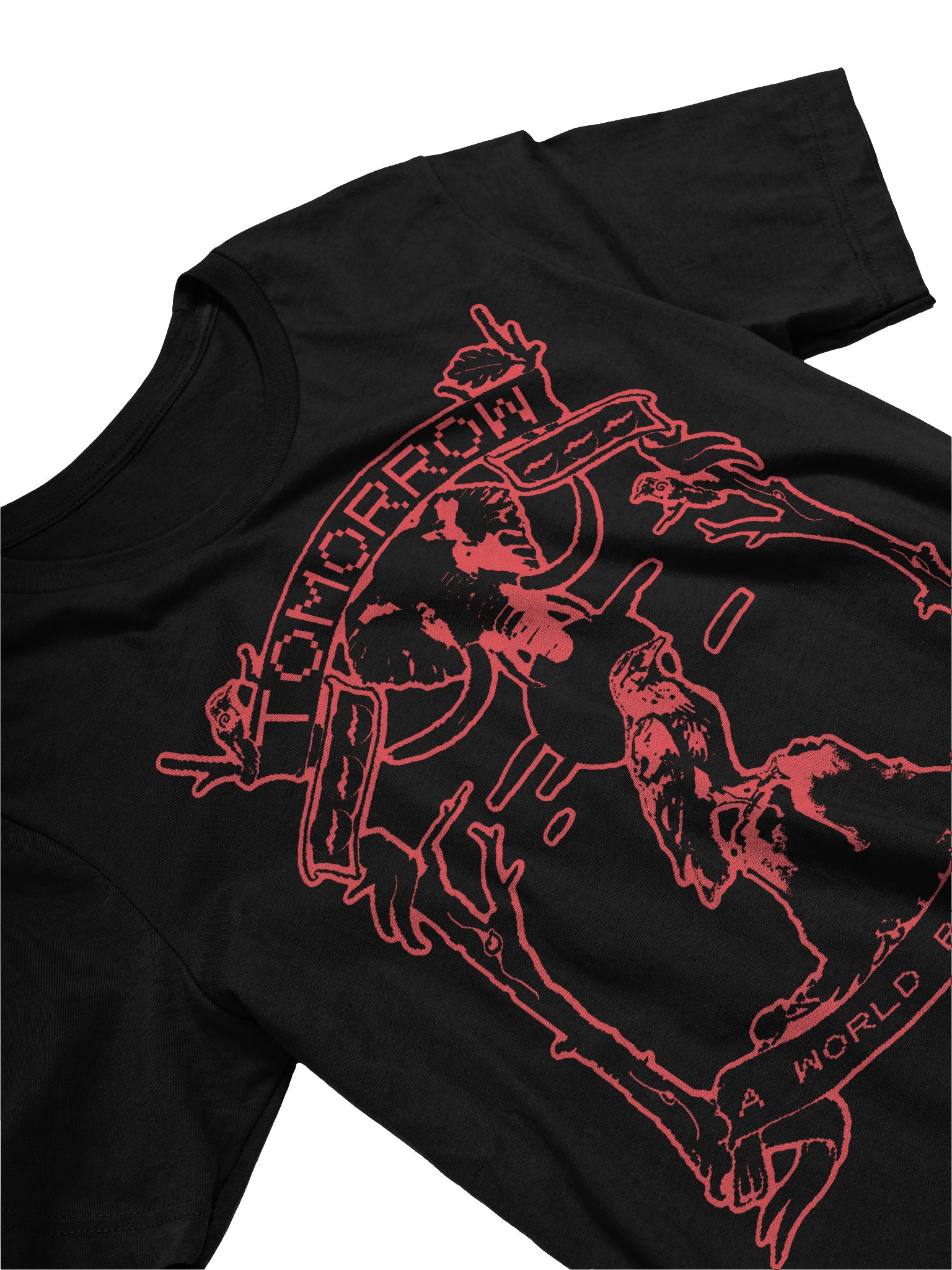Tomorrow Unisex T-Shirt (Red) product image (3)