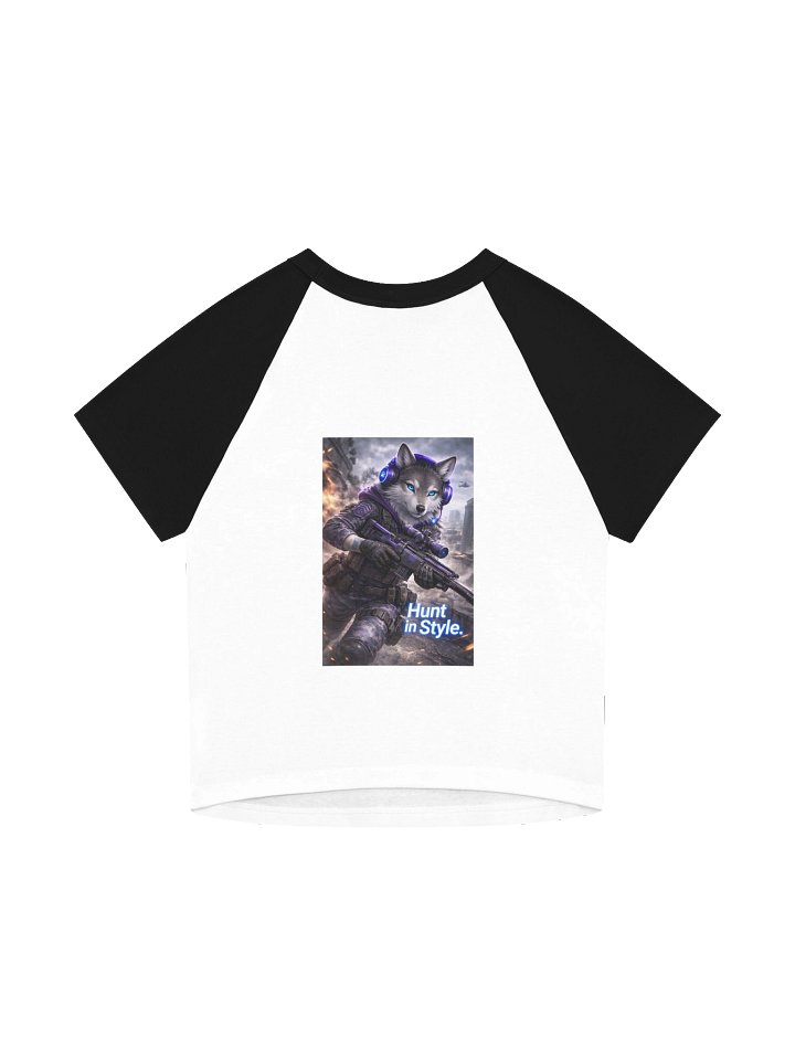 Lunar Wolf Militia Raglan Tee product image (4)