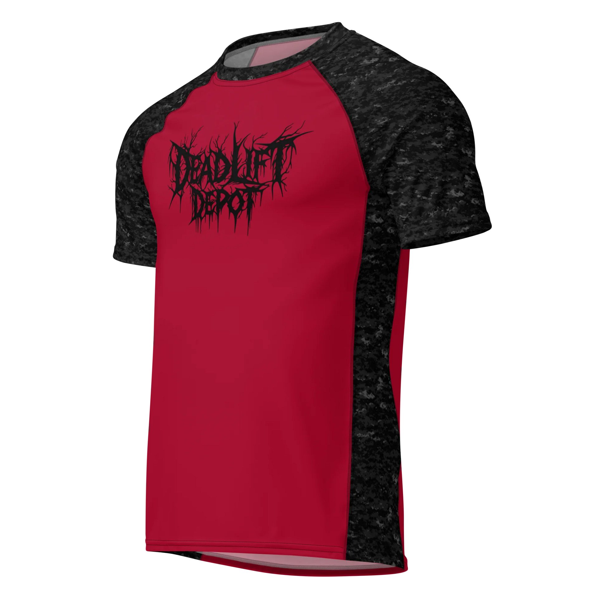 Black Camo Hybrid Compression Tee product image (1)