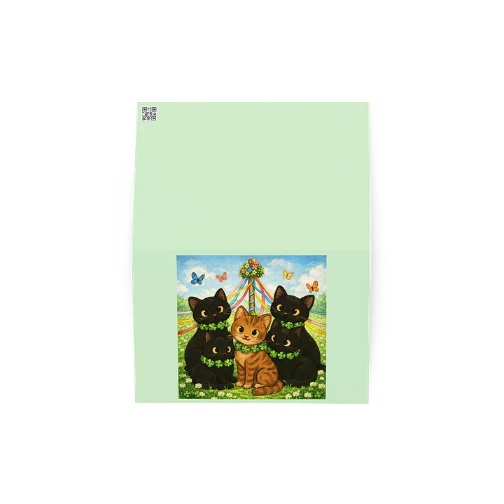 Cat brigade Spring Greeting Card product image (2)