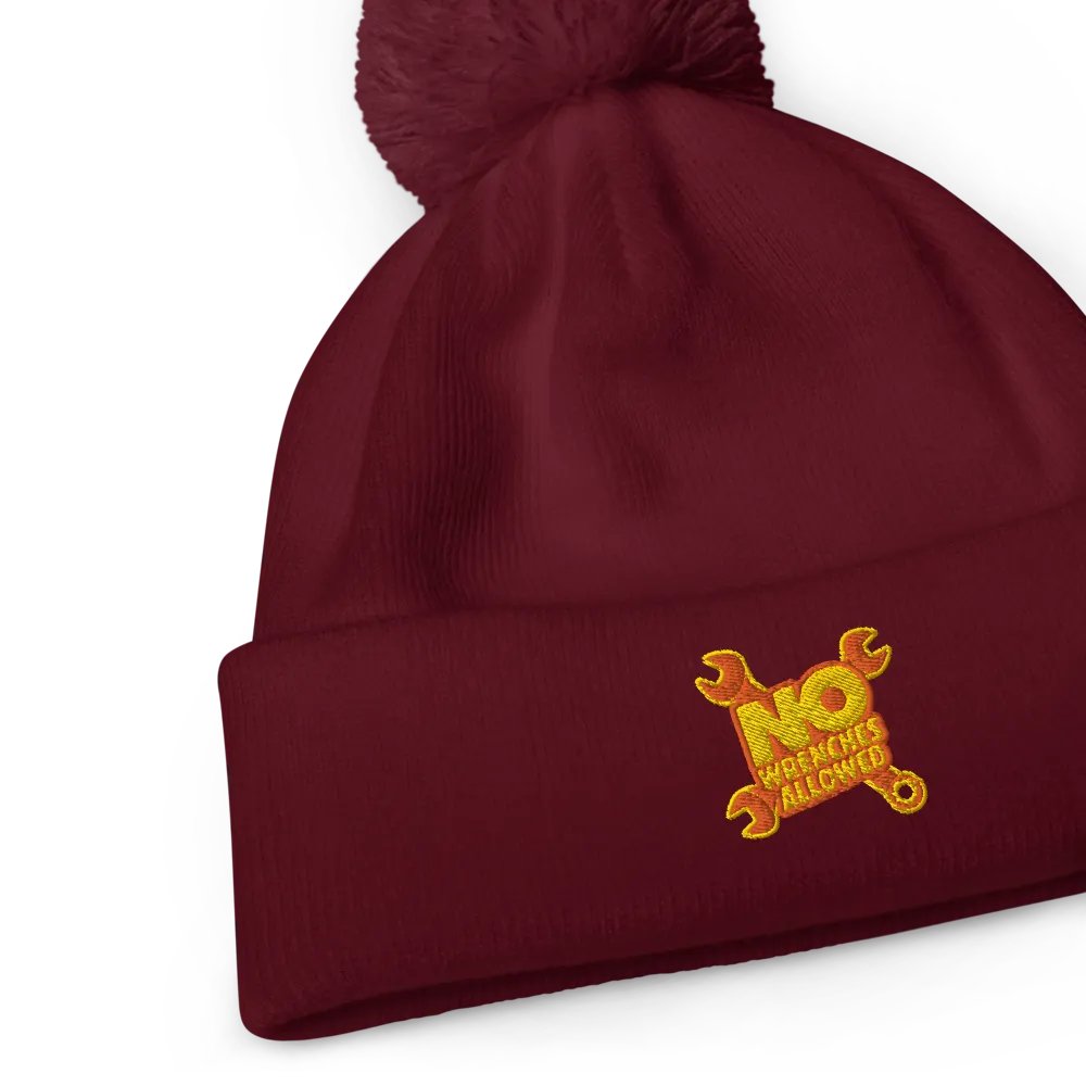 #NoWrenchesAllowed Pom-Pom Toque/Beanie product image (2)