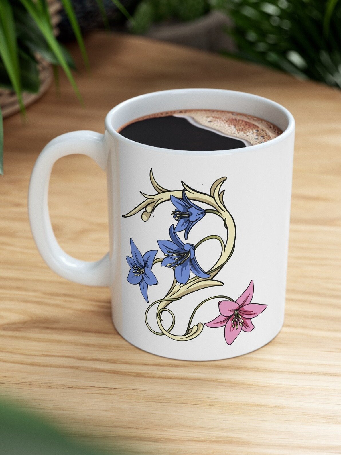 White Mage Ceramic Mug product image (6)