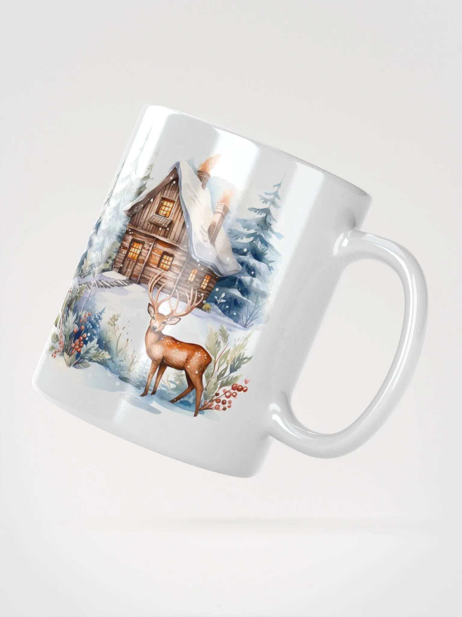 Deer Winter Wonderland Mug product image (3)