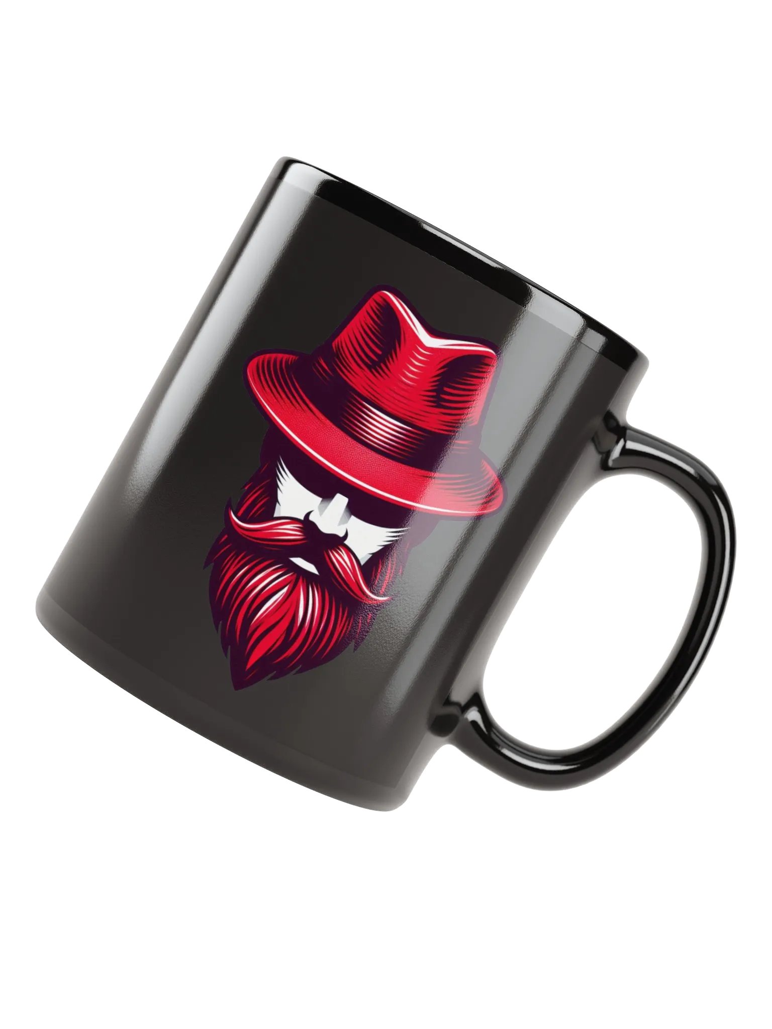 Linux Renaissance Black Ceramic Mug product image (8)