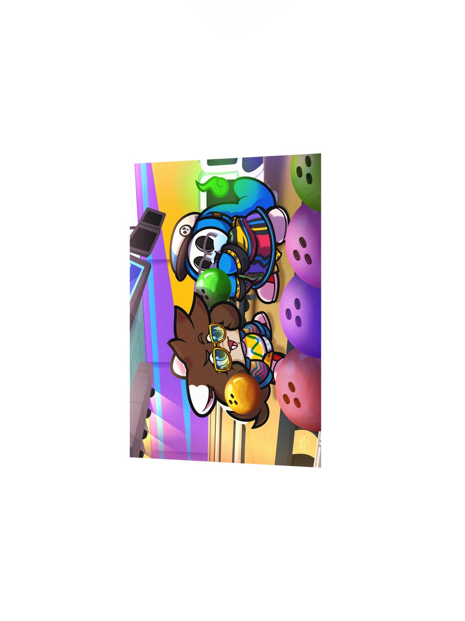 Bowling Night - Print product image (2)