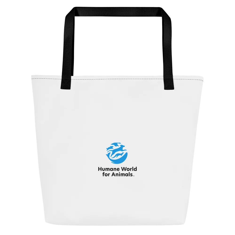 Be kind to animals - Tote bag with pocket product image (3)