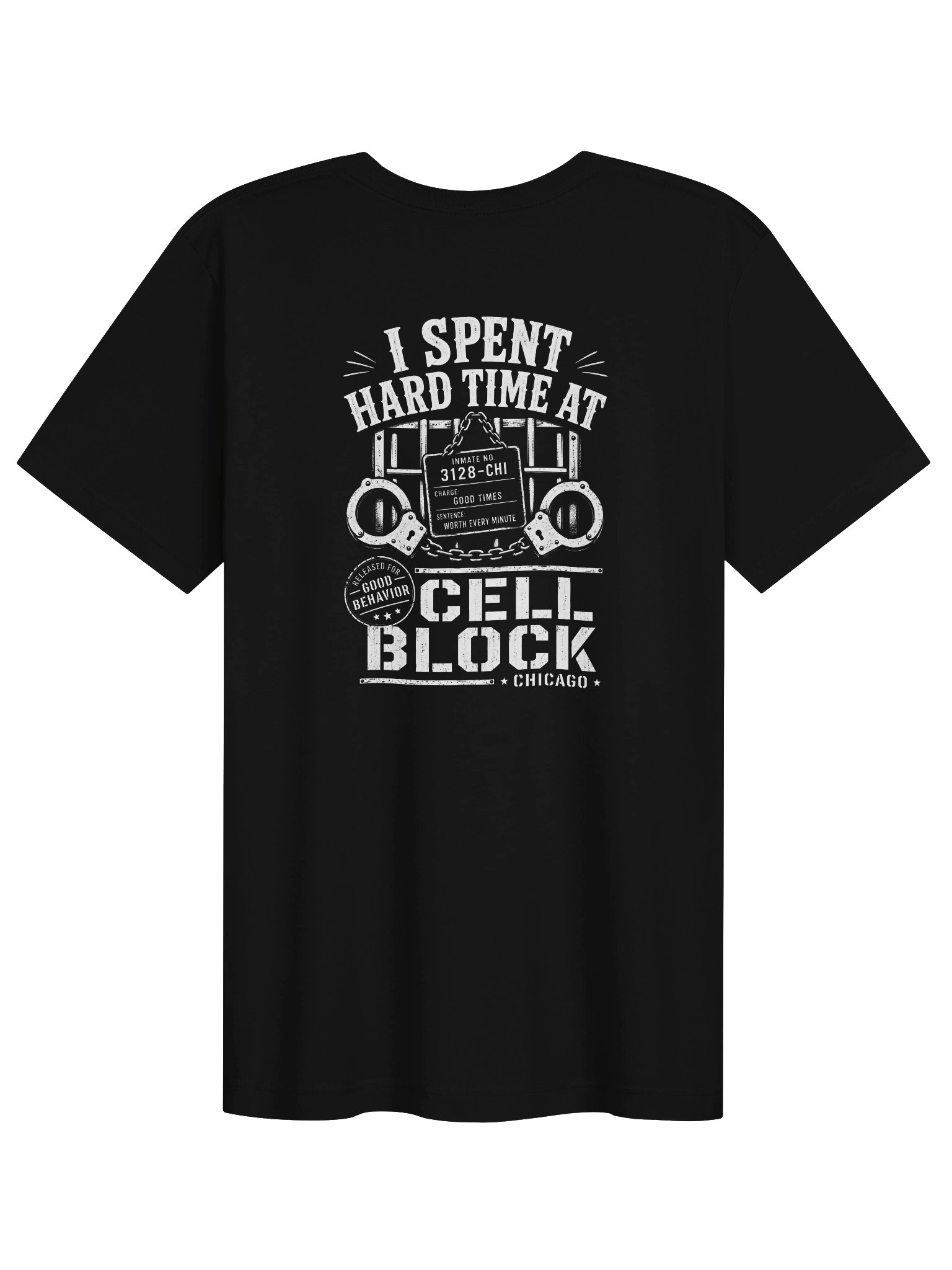 I Spent Hard Time At Cell Block Tee product image (2)