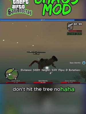 GTA San Andreas Chaos Mod Fail #gta #sanandreas